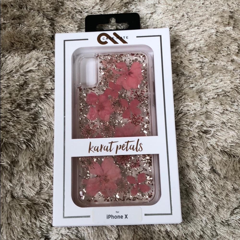 Casemate karat petals iPhone X case